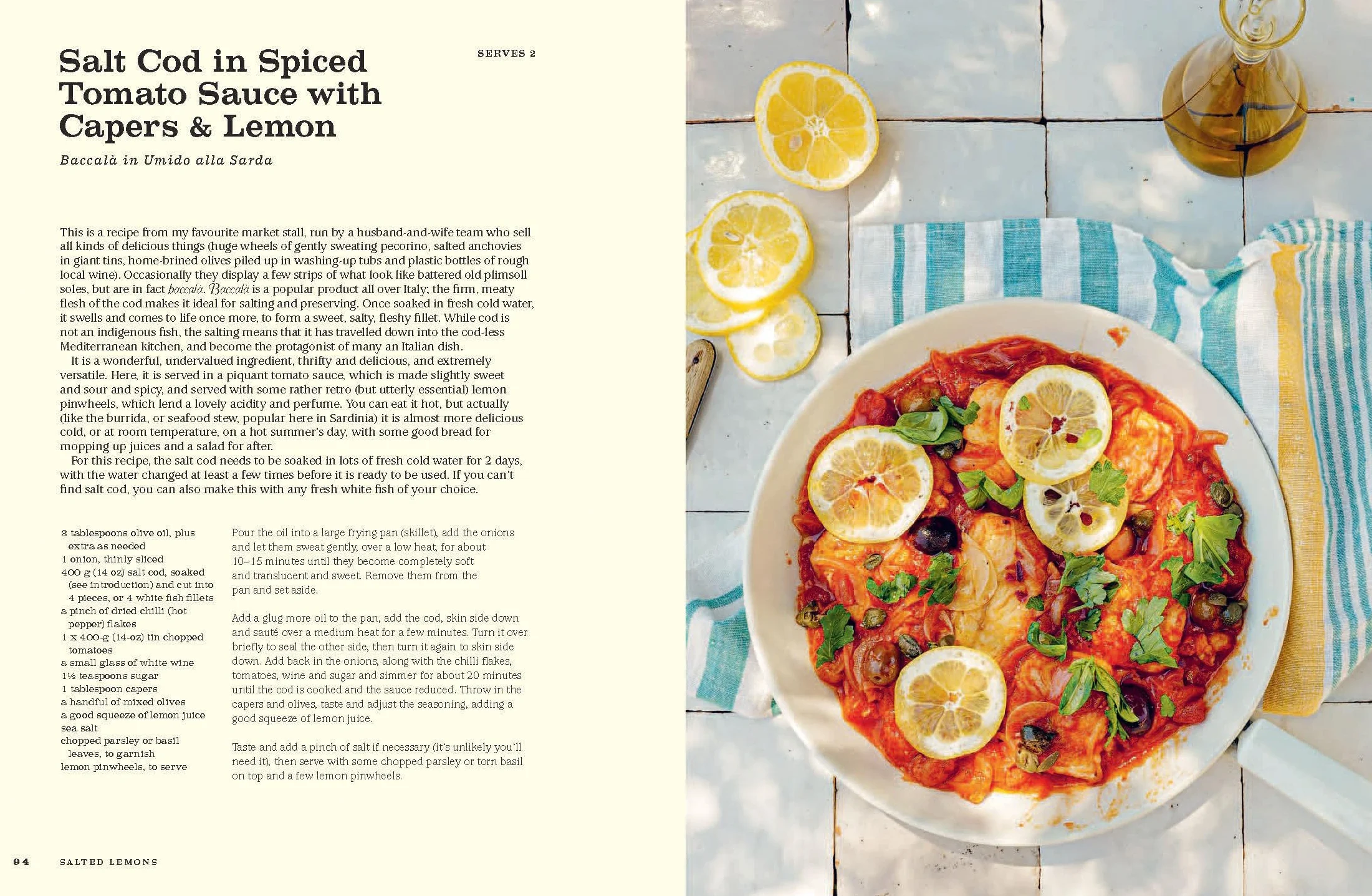 For the Love of Lemons: Italian-Inspired, Sweet and Savoury Recipes