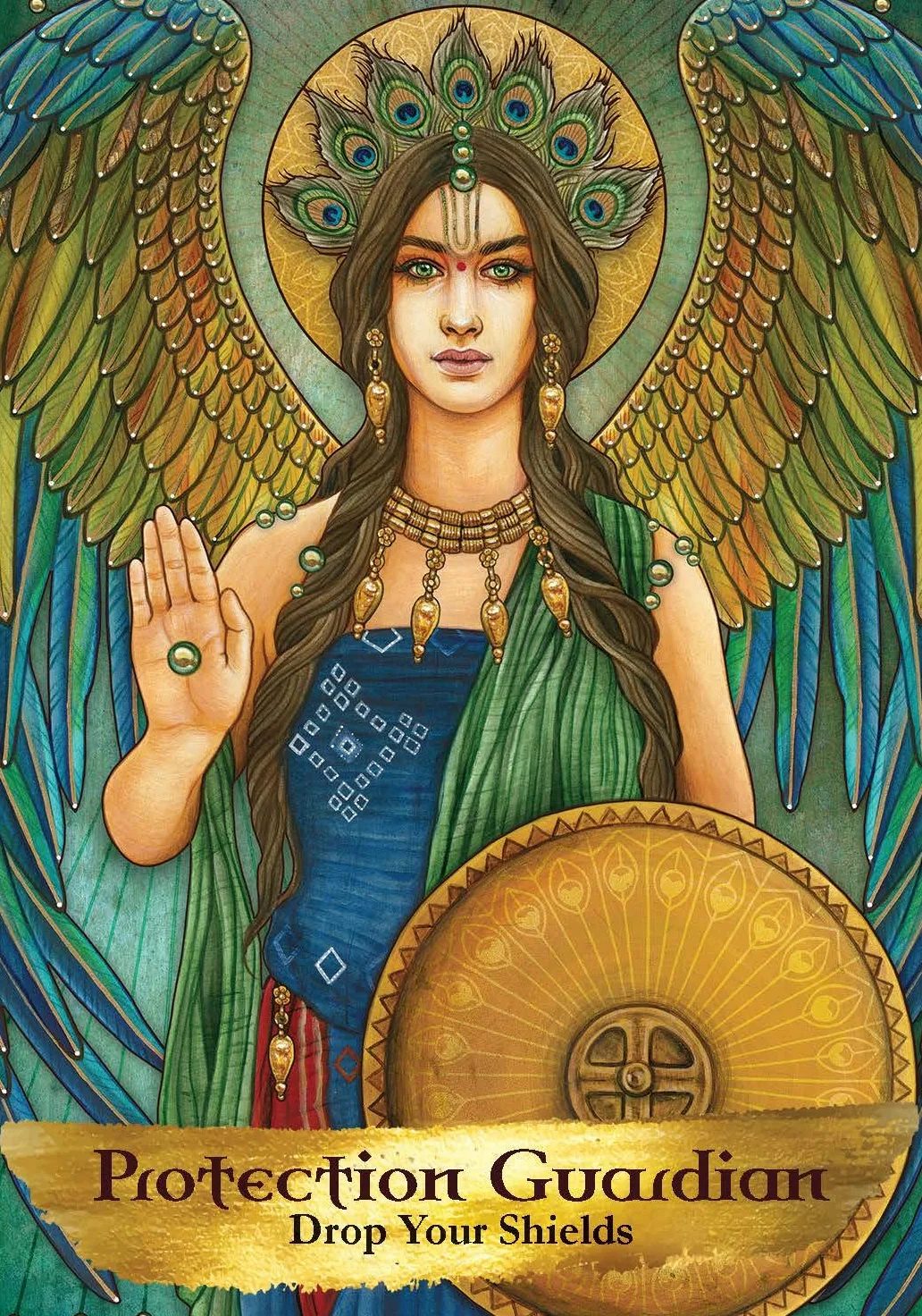 Angels and Ancestors Oracle Cards: 55-Card Deck and Guidebook
