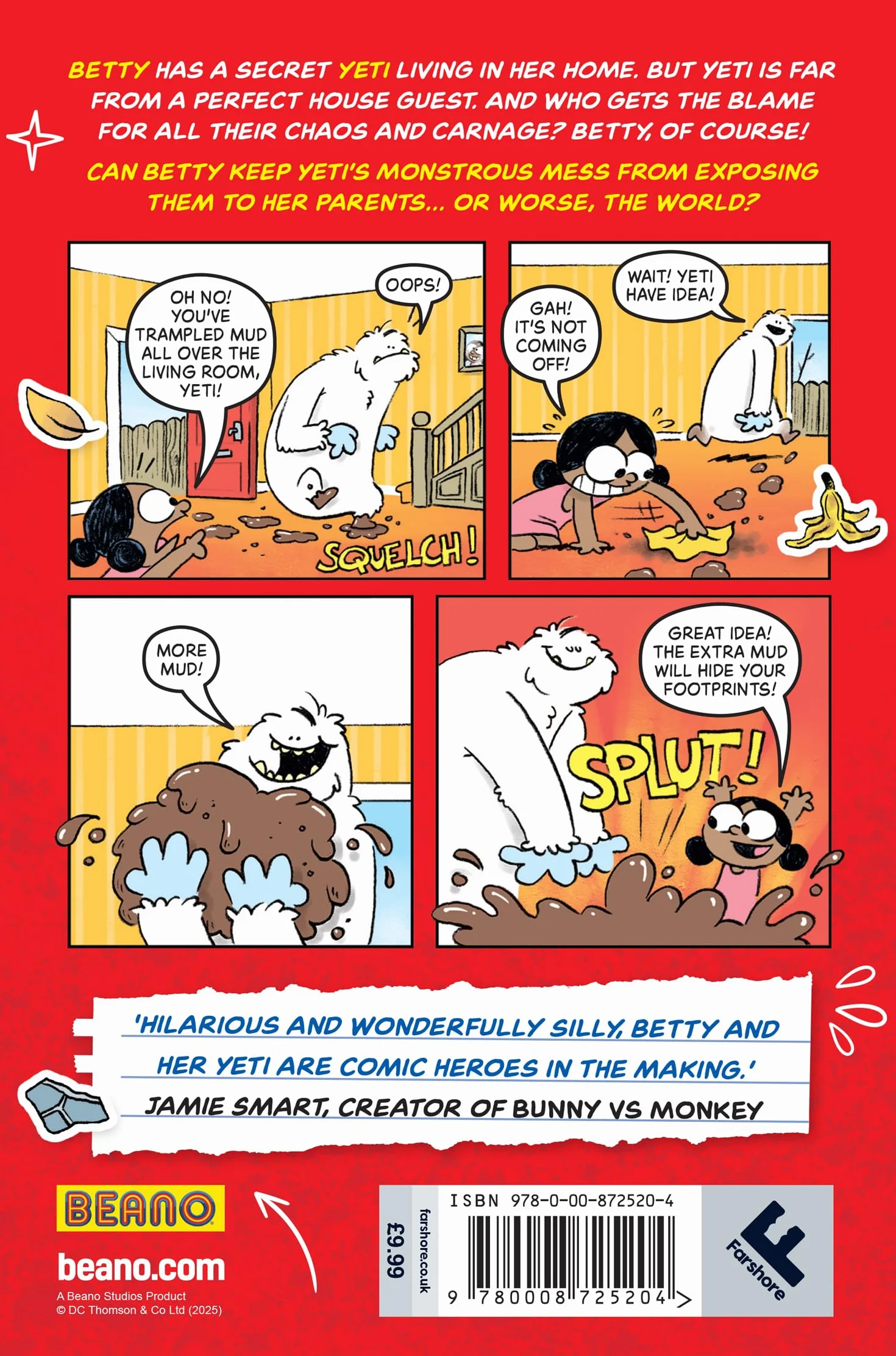 Beano Betty and the Yeti: A Monstrous Mess Book 2 Official Beano Graphic Novel for Kids Ages 6-10