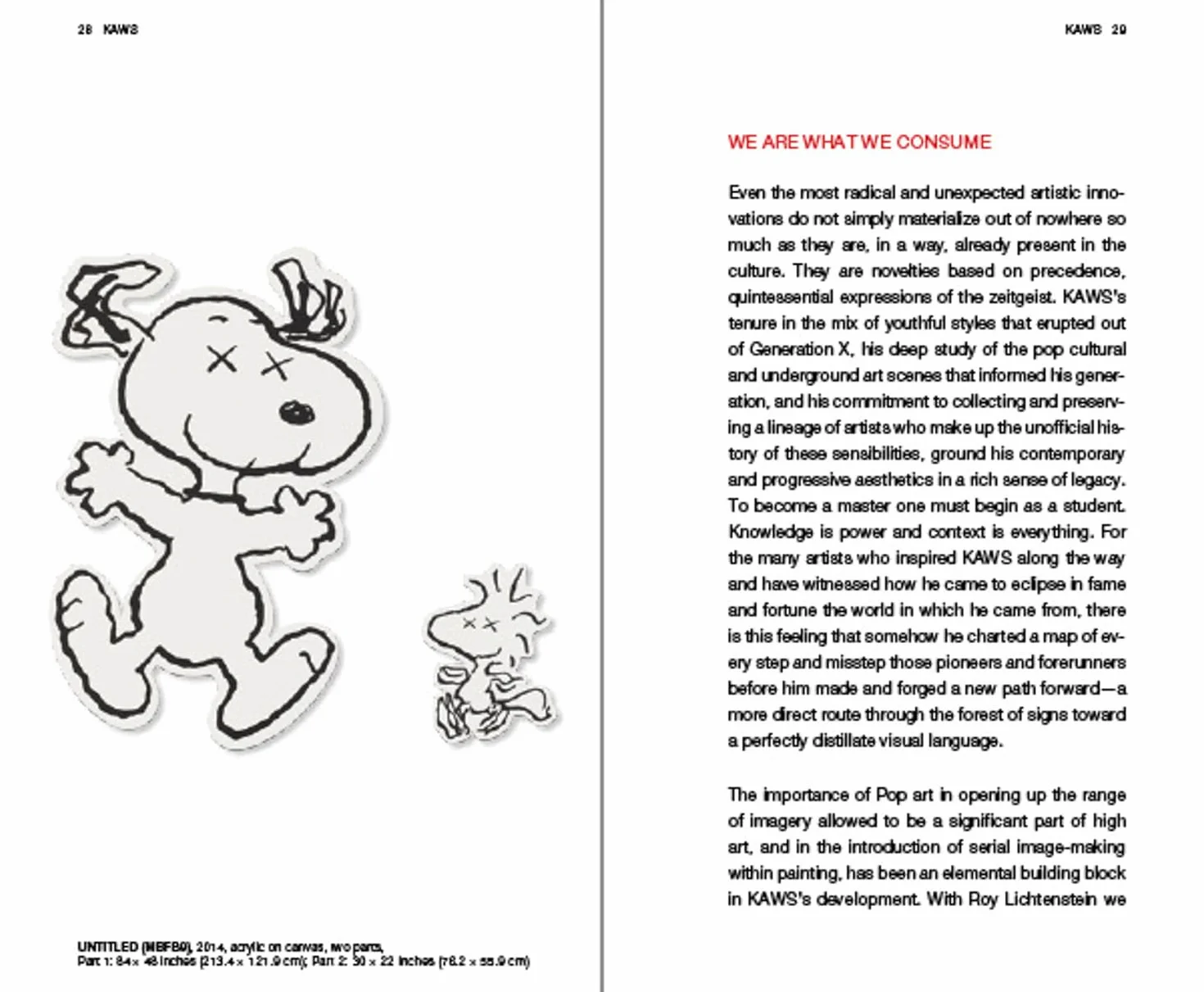 KAWS Handbook /anglais