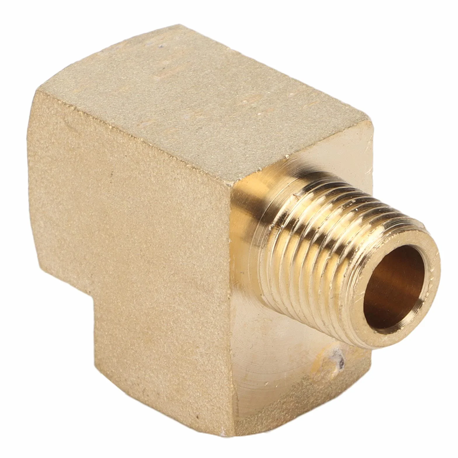 Trójnik Mosiężny 1/8 Cala NPT 1000 PSI Malex