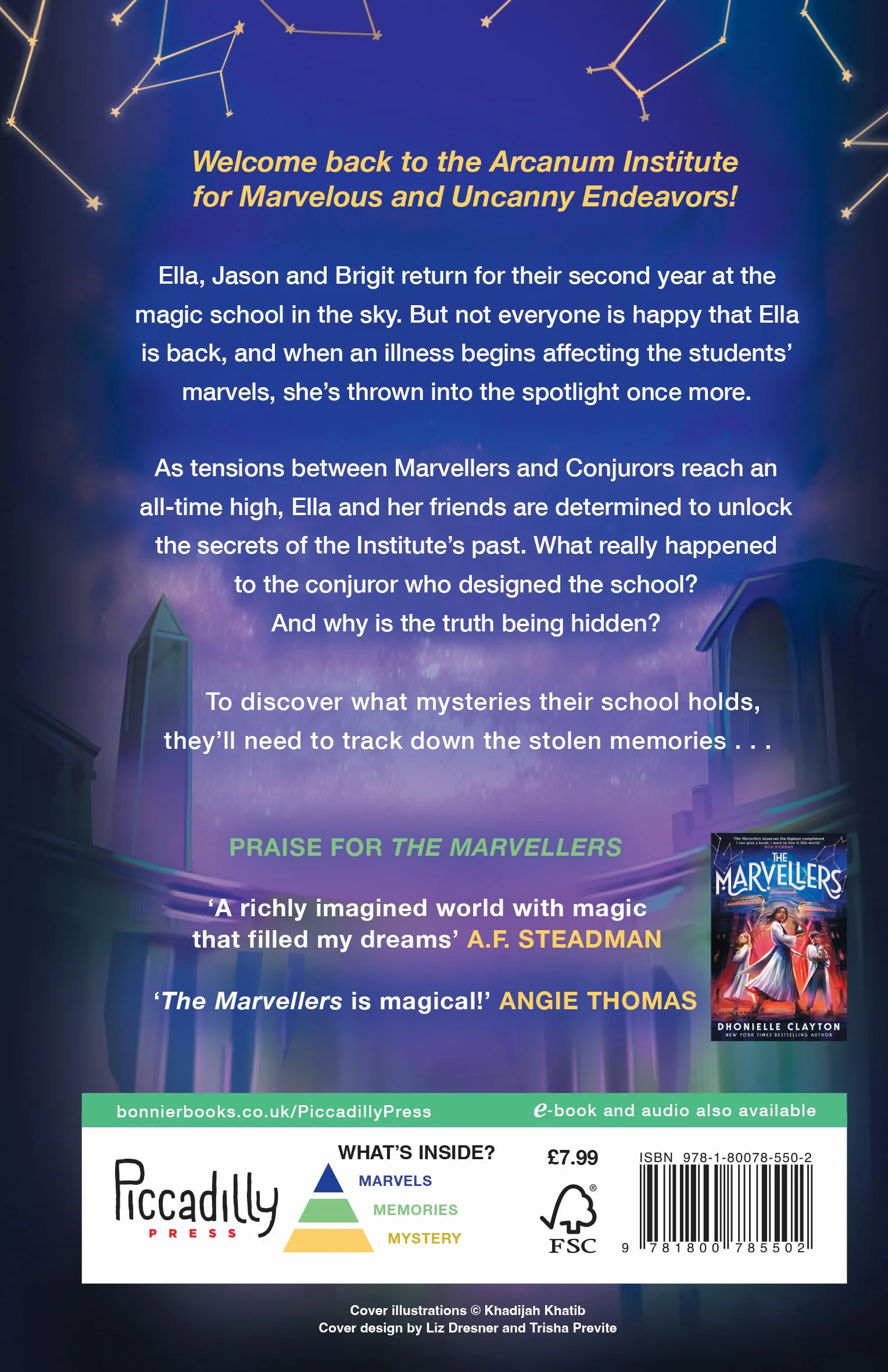 The Memory Thieves (The Marvellers 2)