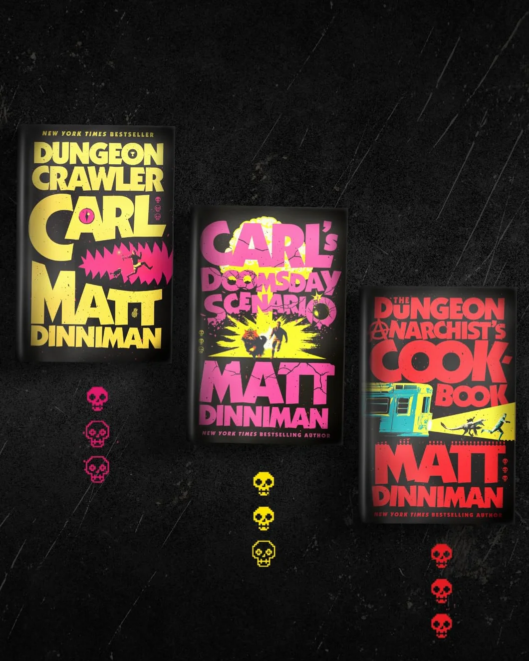 The Dungeon Anarchist's Cookbook: Book 3 Matt Dinniman LitRPG Sci-Fi Fantasy Dark Humor Dungeon