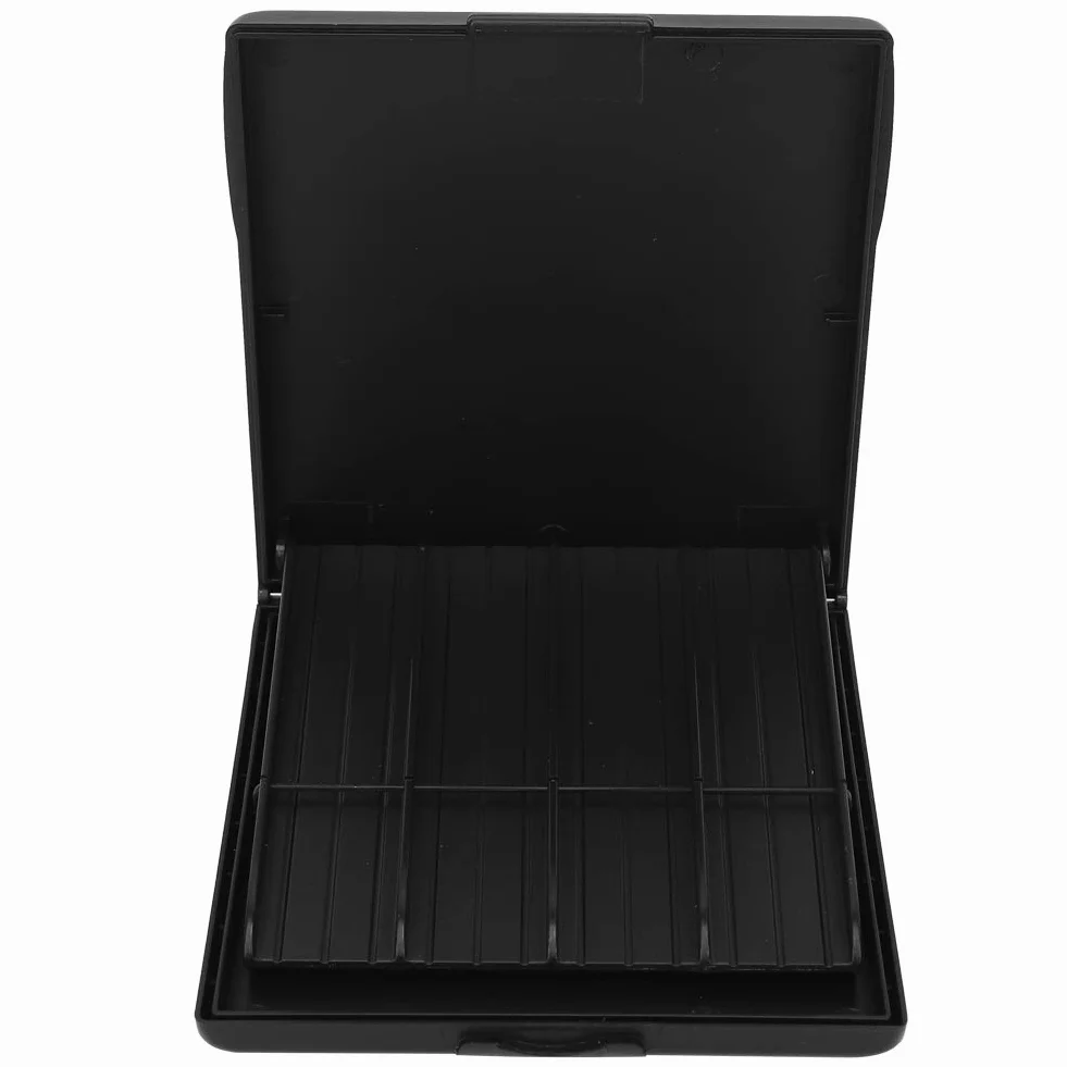 Etui na Stroik do Saksofonu ABS Wodoodporny Schowek na Stroik do Saksofonu Akcesoria do Instrumentów Muzycznych z Niezależnym Gniazdem Czarny