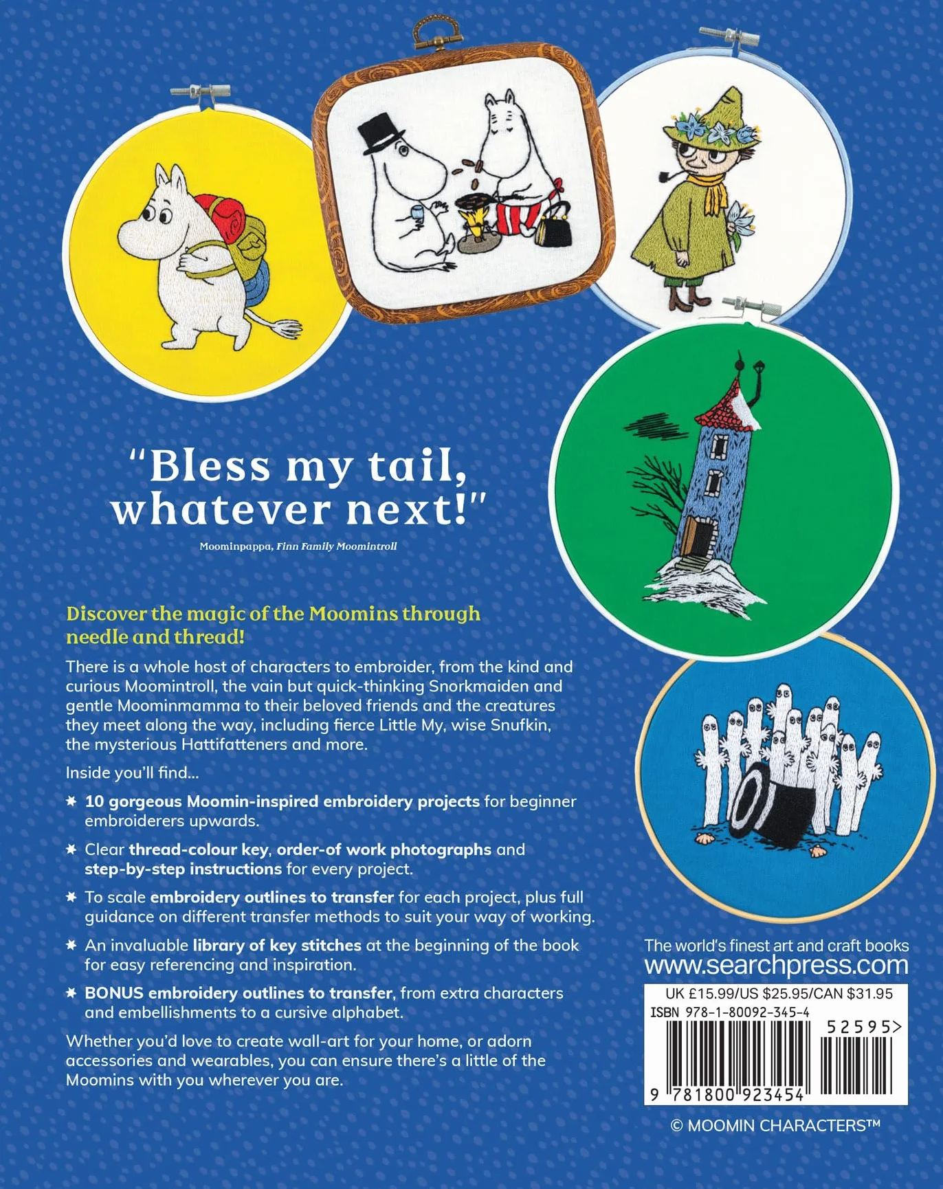 Moomin Embroidery: Stitch the Enchanting Characters from Moominvalley