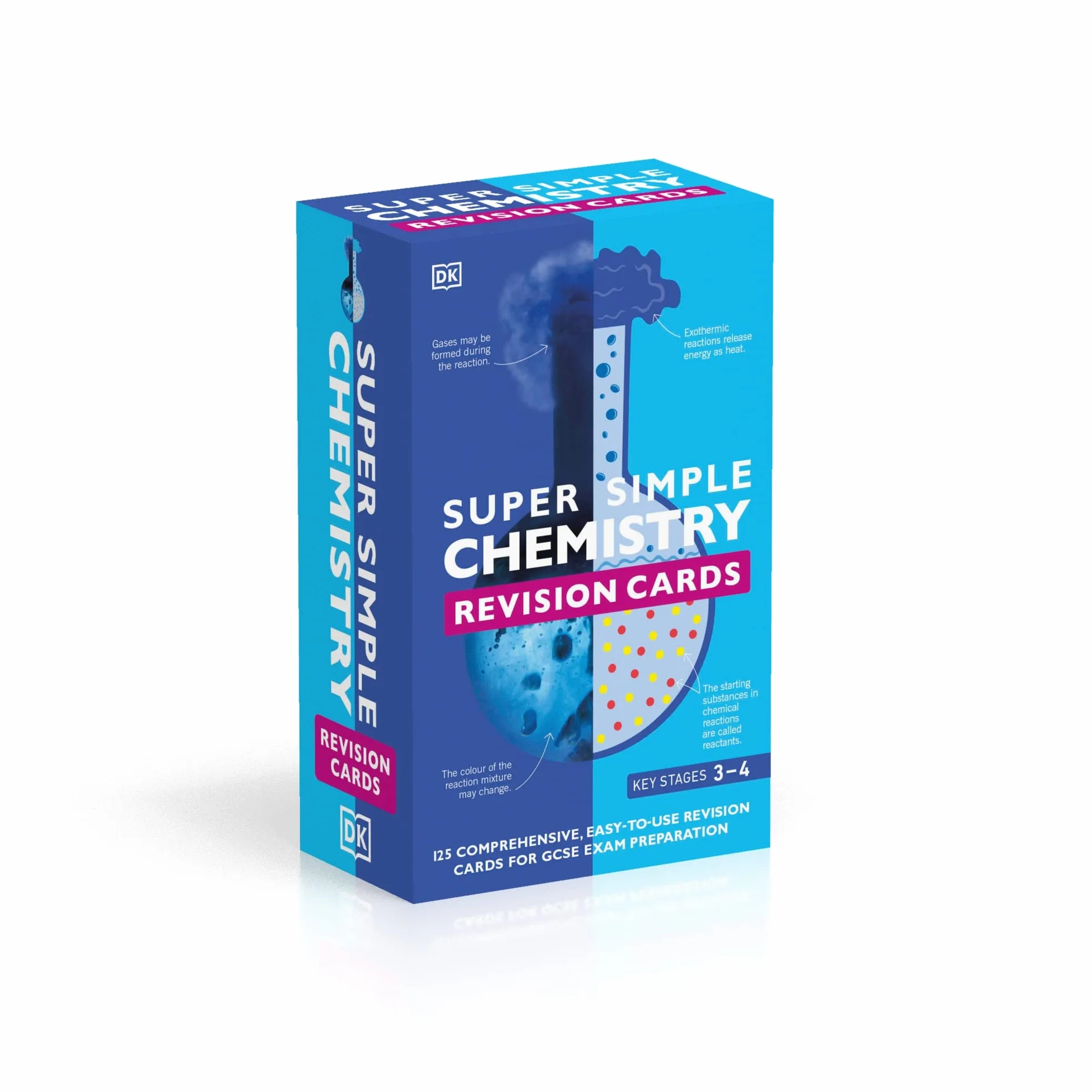 Super Simple Chemistry Revision Cards Key Stages 3 and 4: 125 Comprehensive, Easy-to-Use Revision Cards for GCSE Exam Preparation