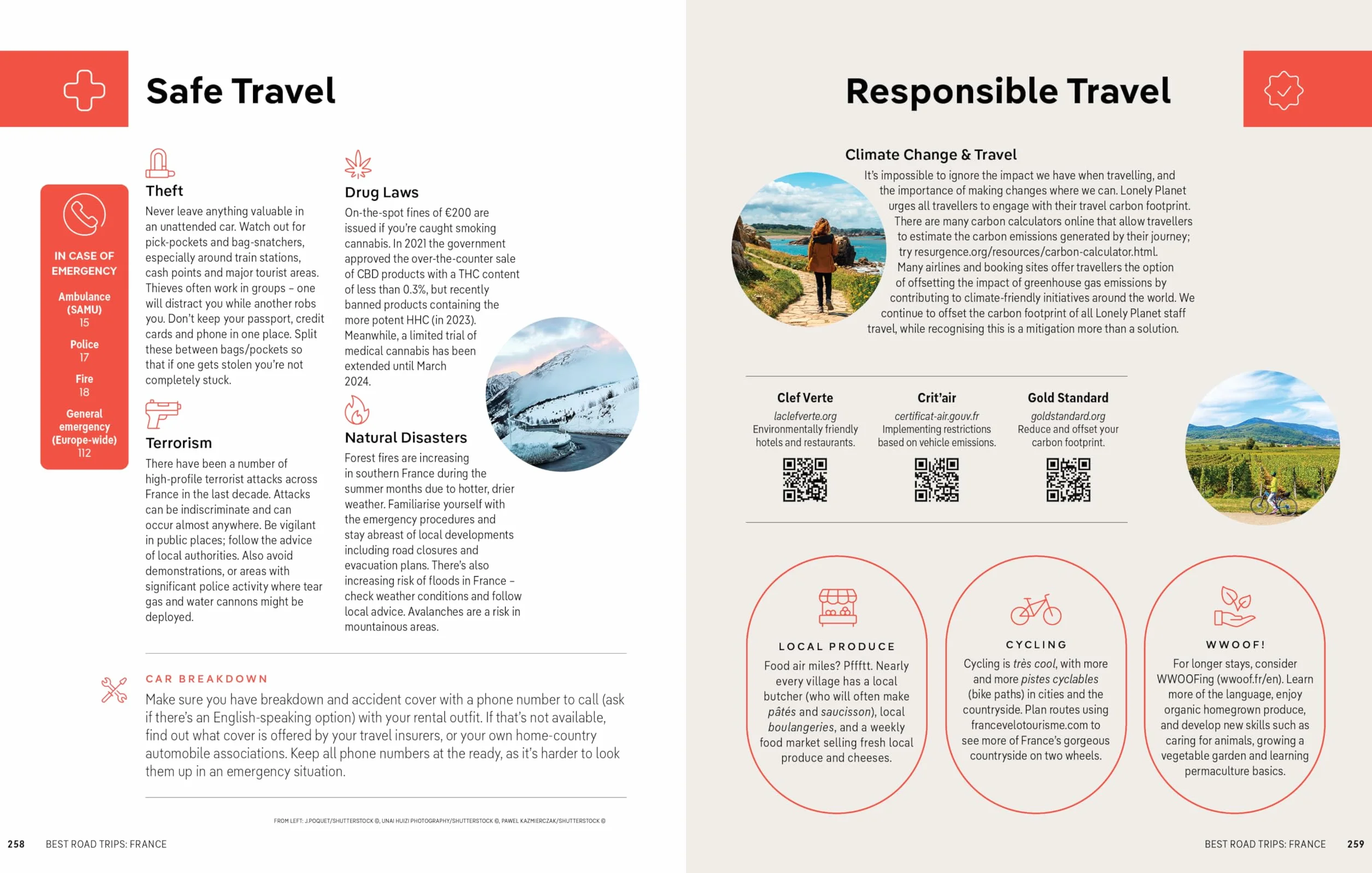 Best Road Trips France 4ed - anglais: Detailed Itineraries Travel Like a Local Insider Tips Covers Paris, Normandy, Loire Valley, Provence, and More