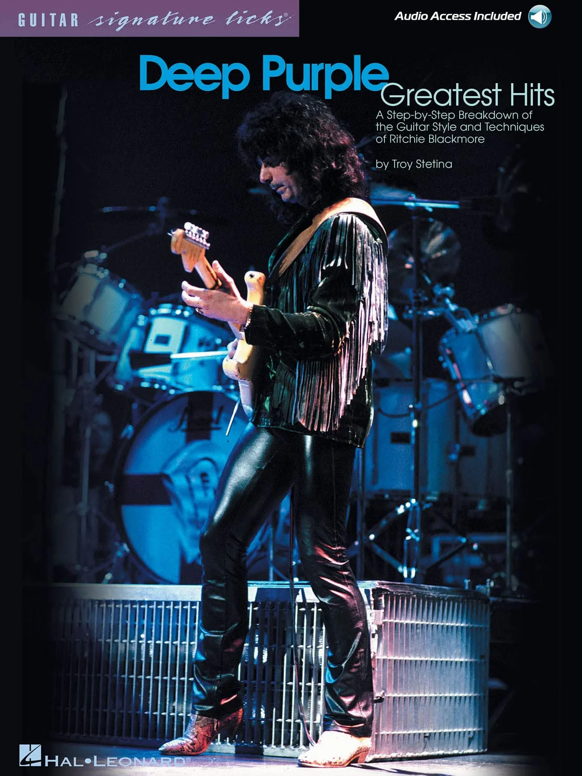 Deep Purple Greatest Hits Guitar + CD: Step-By-Step Breakdown of Ritchie Blackmore Guitar Style