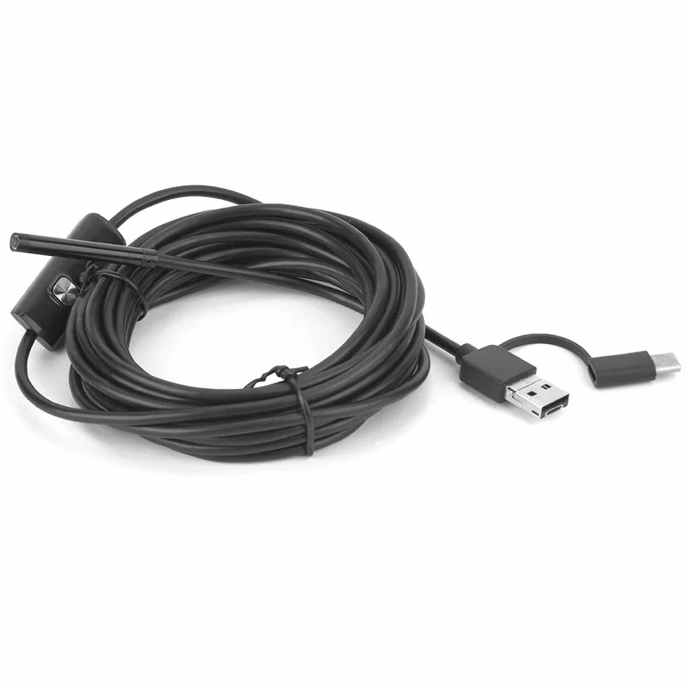 Endoskop USB Kamera 5,5 mm 2,0 MP 6 LED IP67 5 m wodoodporny