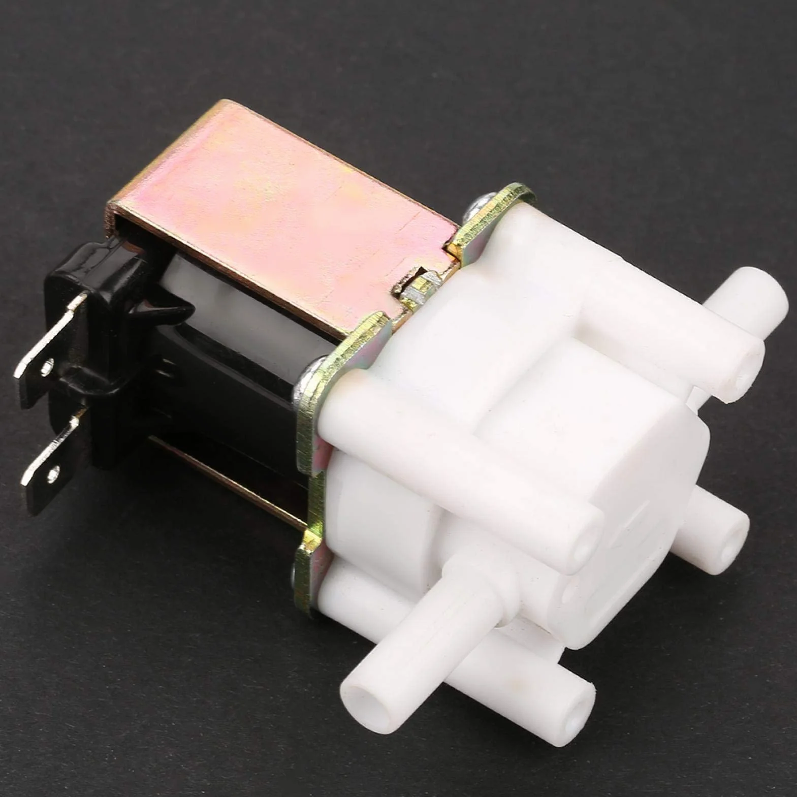 Akozon Elektrozawór wody 12v N/C normalnie zamknięty szybko elektryczny