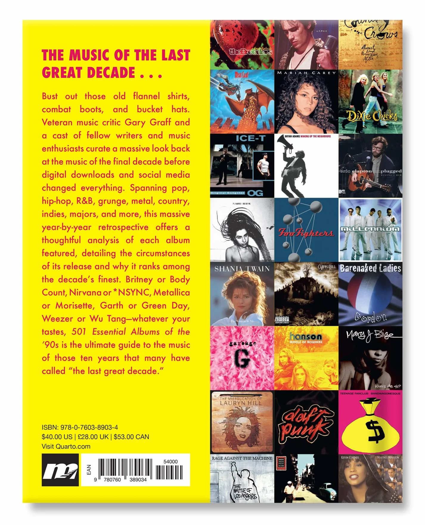 501 Essential Albums of the '90s: The Music Fan's Definitive Guide