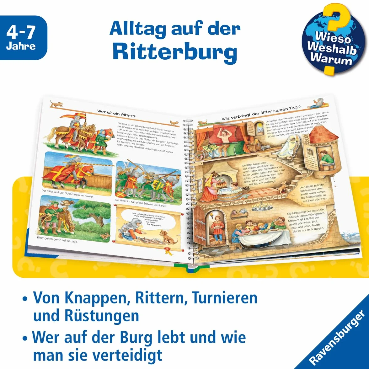 Wieso? Weshalb? Warum? Band 11: Wir entdecken die Ritterburg