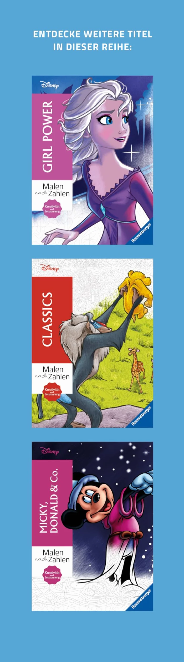 Disney - Malen nach Zahlen: Love Stories