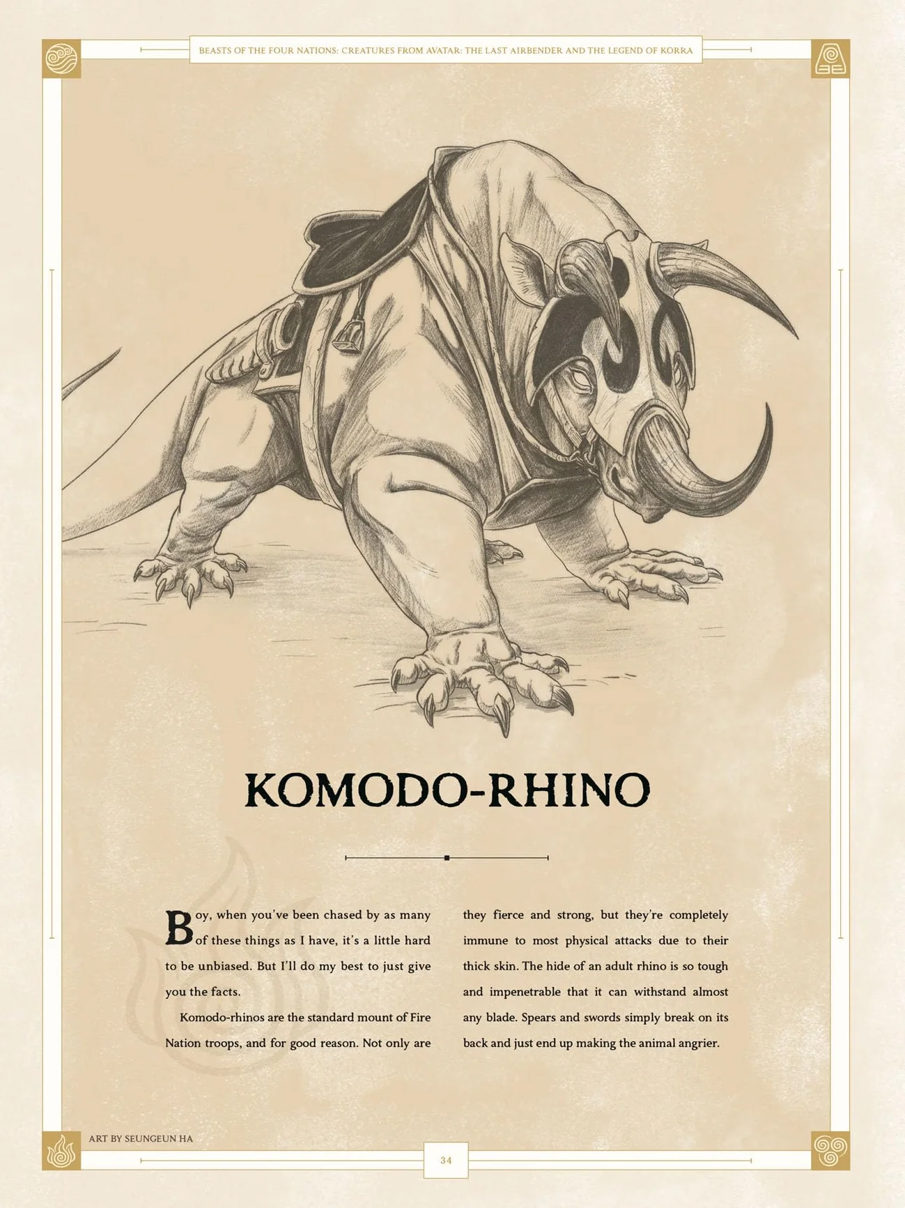 Beasts of the Four Nations: Creatures from Avatar & Legend of Korra