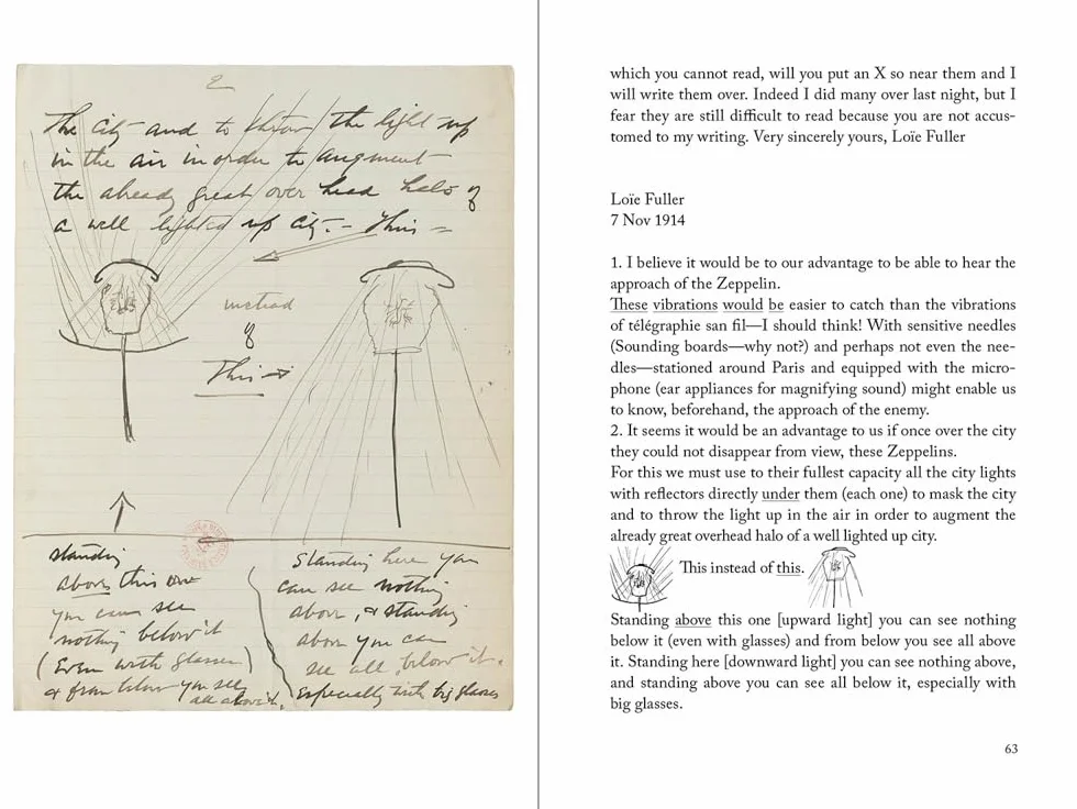 Loïe Fuller: Lecture on Radium