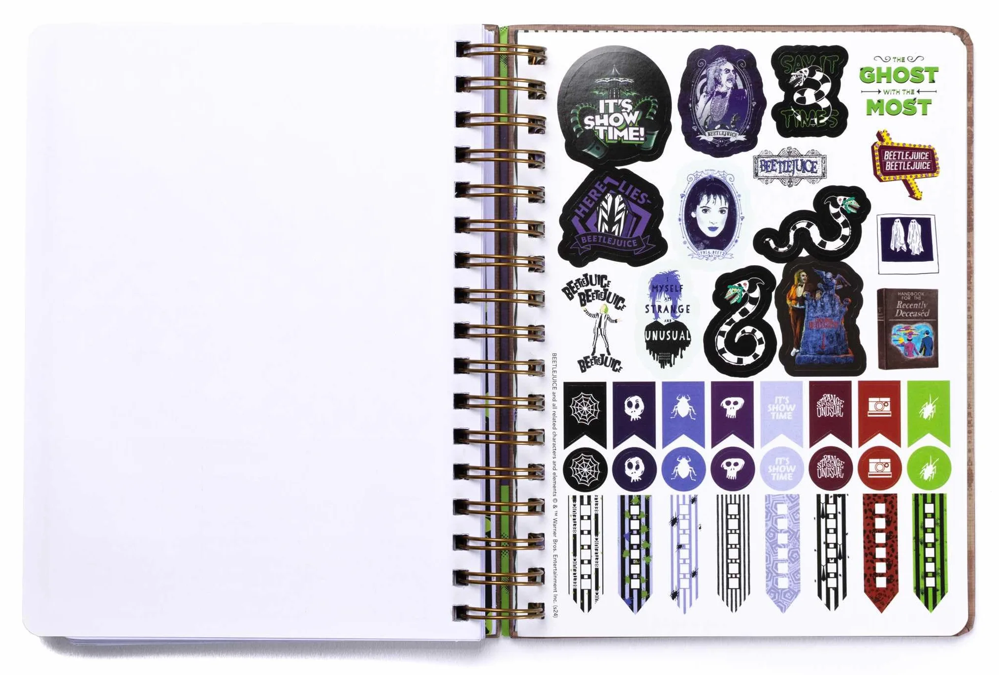 Beetlejuice 13-Month Weekly Planner 2025