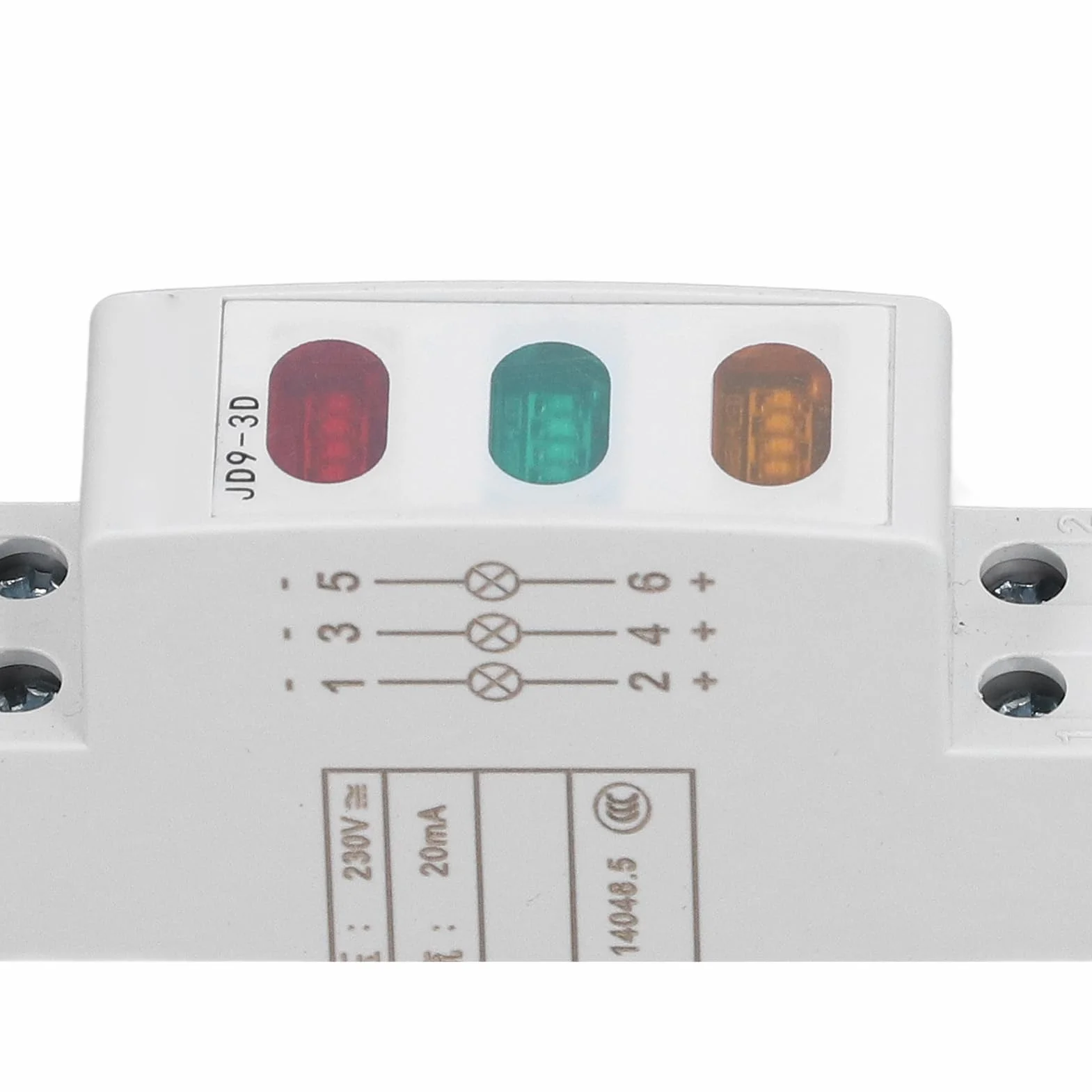 Lampka Kontrolna LED Czerwony Żółty Zielony Rozrusznik Magnetyczny Styk AC DC 230 V