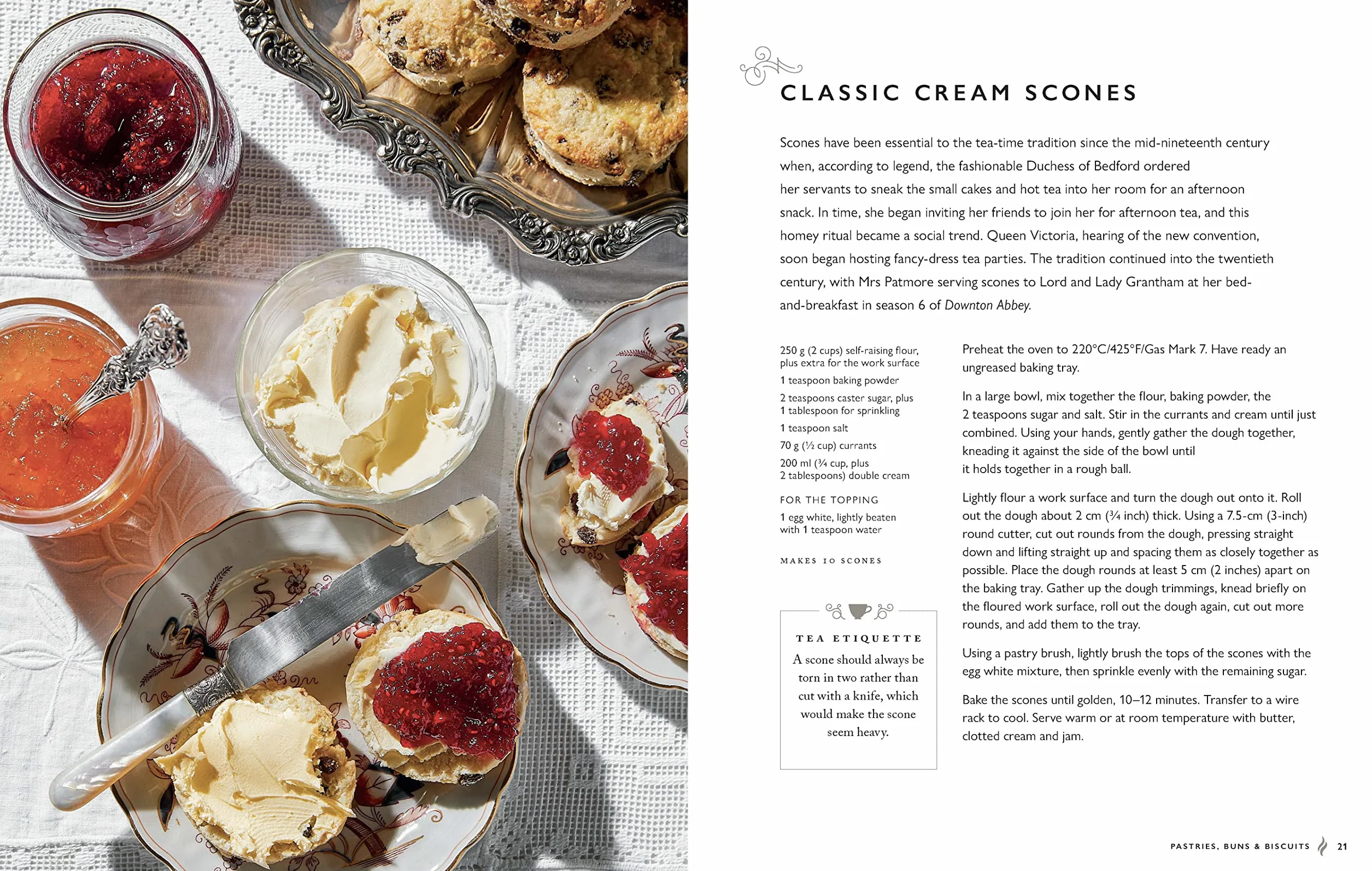 The Official Downton Abbey Afternoon Tea Cookbook