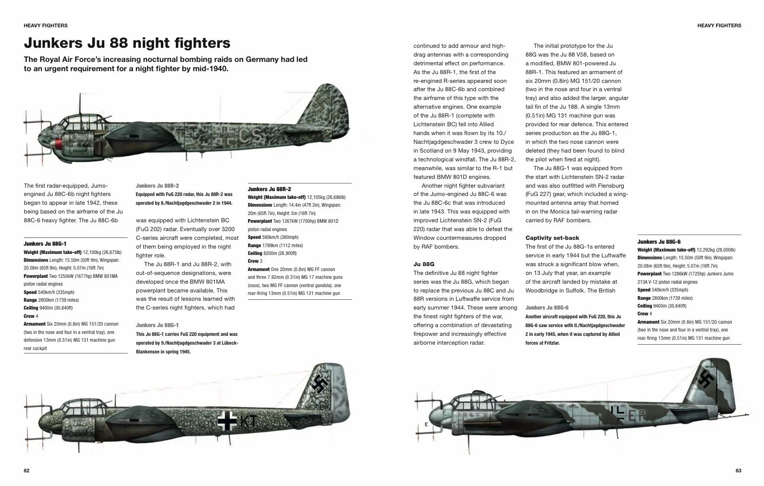 German Fighter Aircraft of World War II: 1939-45