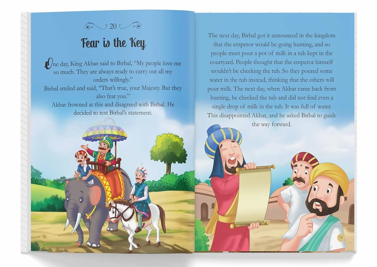 The Illustrated Stories of Akbar and Birbal: Classic Tales from India