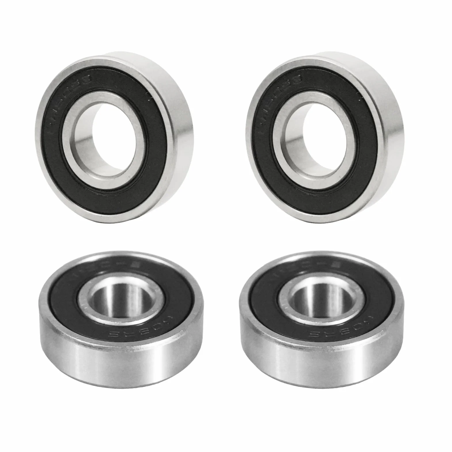 4 szt. Łożyska kulkowe 608RS 8x22x7mm, bez tarcia ABEC 9, 608 2RS do deskorolki, elektrycznego Longboardu, łożyska pancerne (608RS 4 szt.)