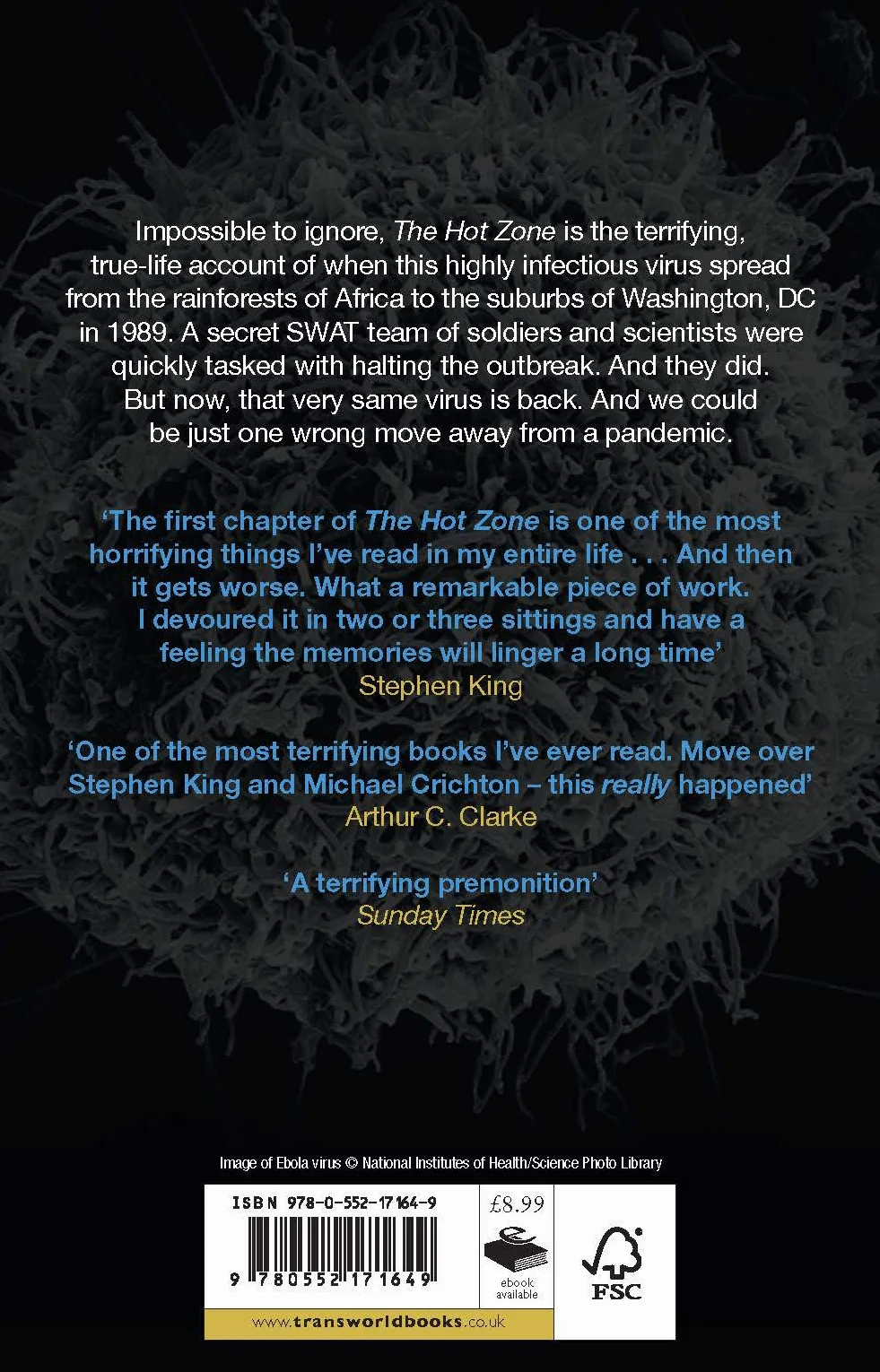 The Hot Zone: The Chilling True Story of an Ebola Outbreak