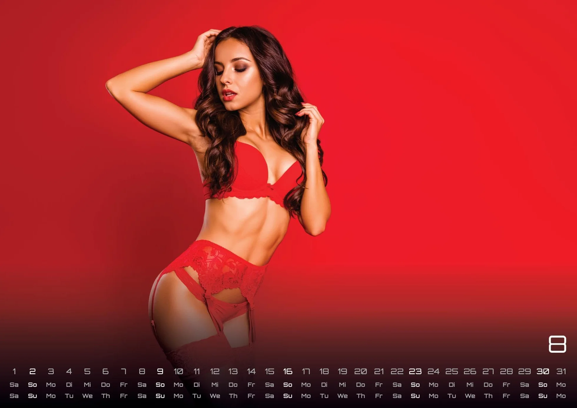 BIKINI GIRLS - Sexy Babes - 2026 - Kalender DIN A2: Der Wandkalender für alle Liebhaber der Bikini-Girls für das Jahr 2026 im extragroßen Format DIN A2 (ca. 60 x 42 cm)!