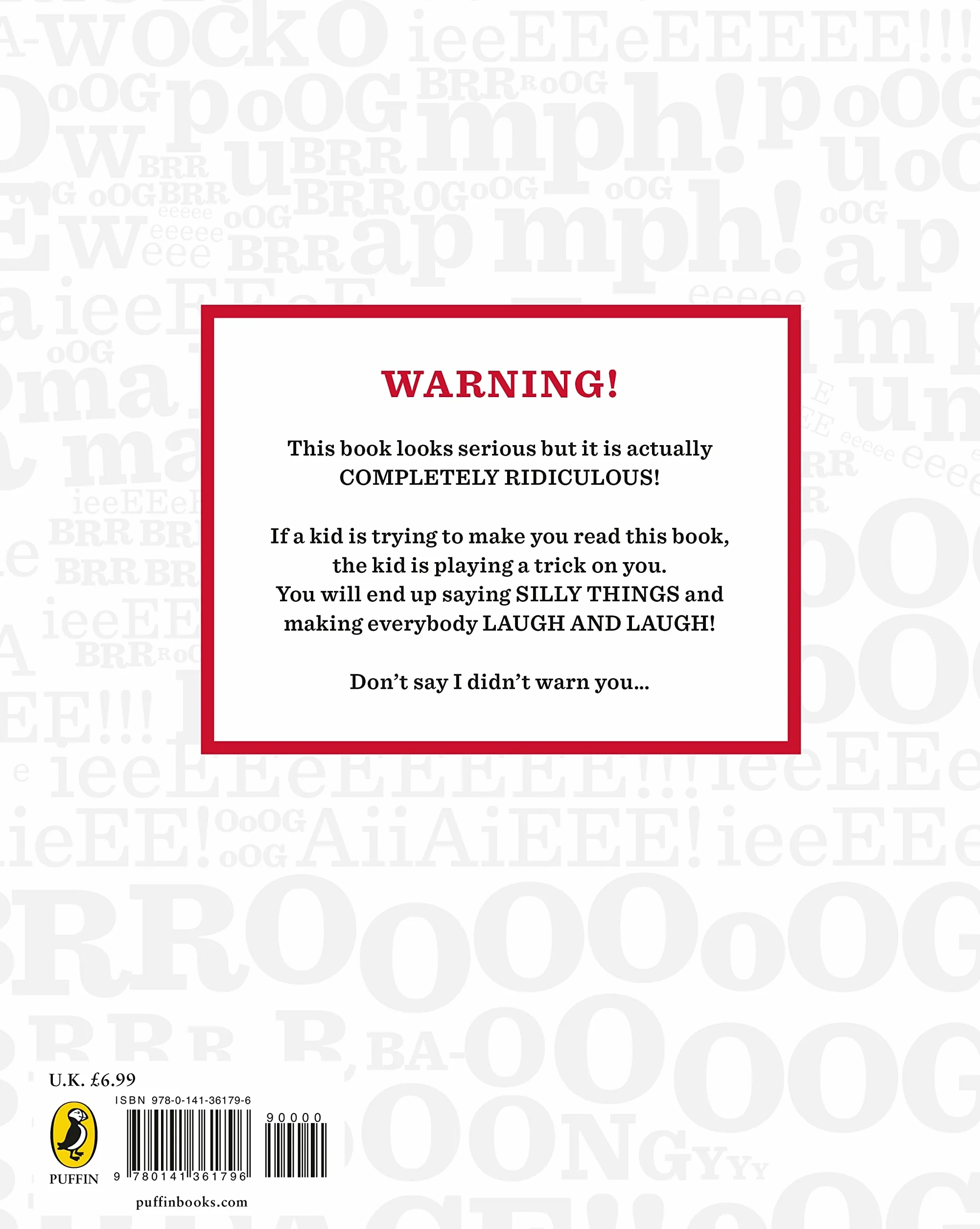 The Book With No Pictures: A Hilarious Read Out Loud Book for Kids