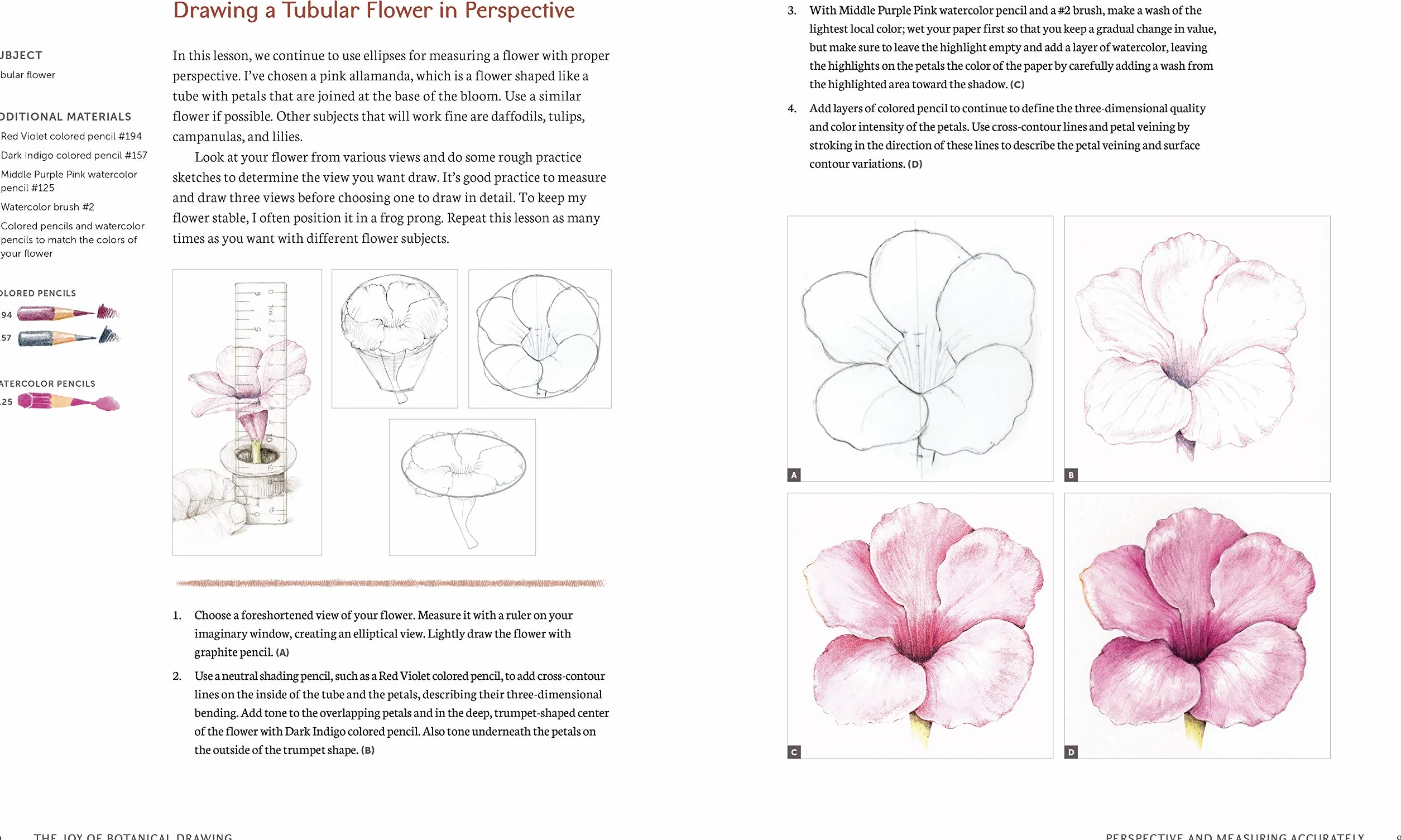 The Joy of Botanical Drawing: A Step-by-Step Guide to Drawing and Painting Flowers, Leaves, Fruit