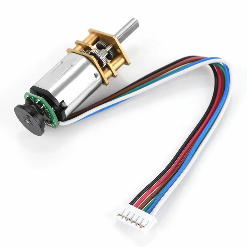 Silnik przekładnia DC 6V 2W Gbmq Gm12By20 Hall Encoder DC Reduction Box 70 RPM