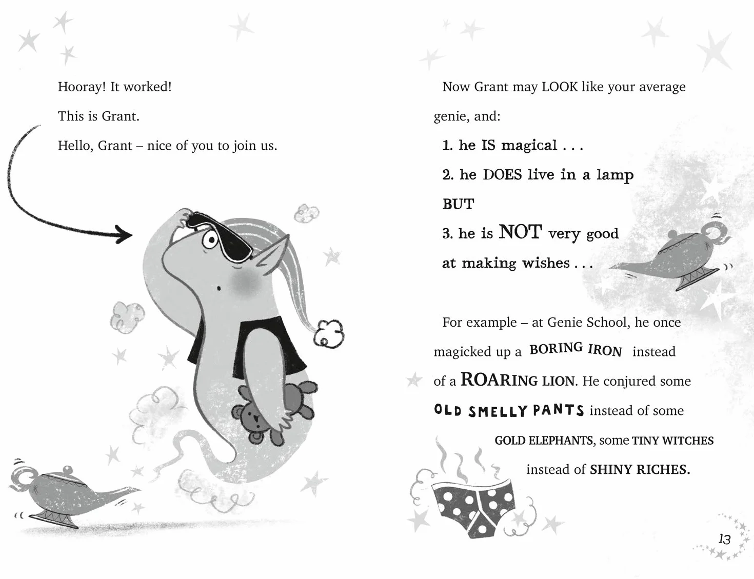 Genie and Teeny: Make a Wish: An exciting magical adventure book great for children ages 5 to 8